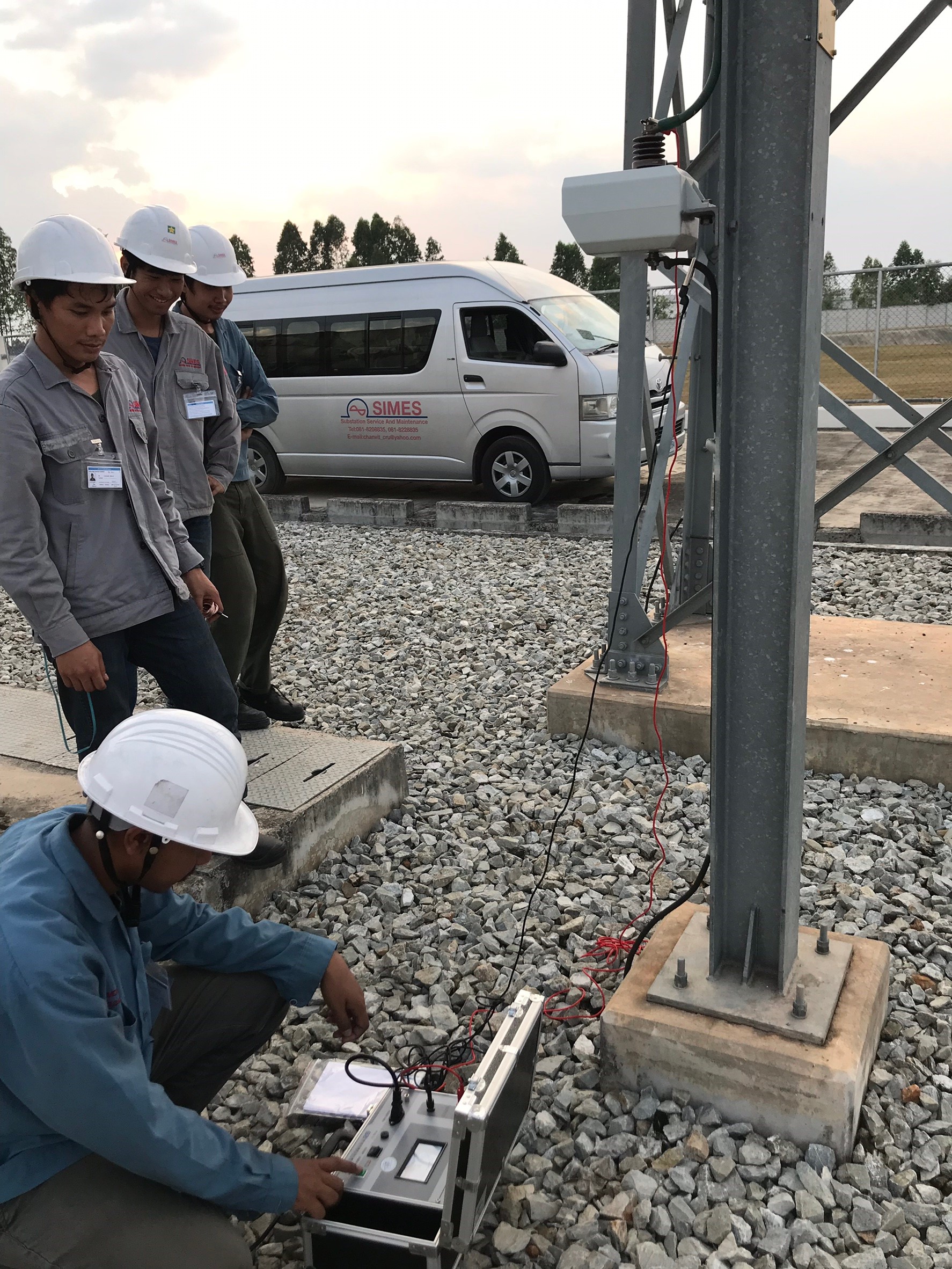 LIGHTNING PROTECTION SYSTEM INSPECTION | SIME ENGINEERING CO.,LTD